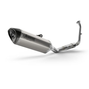 Genuine Yamaha MT125 Full Exhaust System Titanium