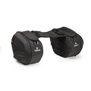 Yamaha Genuine Soft Side Bags Expandable 21L Black