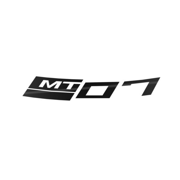 Genuine Yamaha MT07 Black Reflective Rim Wheel Sticker