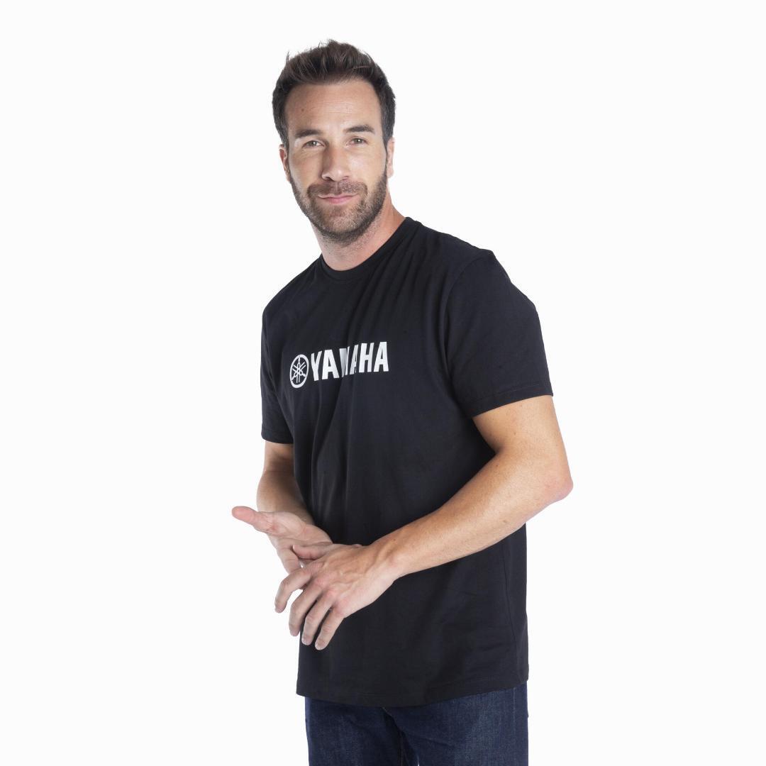 thumbnail image 2 of Yamaha Large Logo Graphic T-Shirt - Unisex Navy Blue Cotton Tee (Multiple Sizes Available) 2 of 14