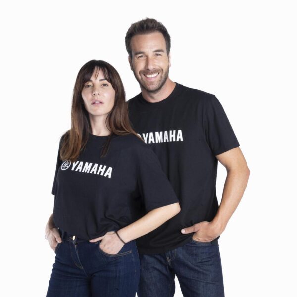 Genuine Yamaha Essentials Unisex Black T-Shirt 2024 NEW