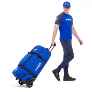 Genuine Yamaha Paddock Blue XL Race Travel Luggage Suitcase 2025