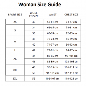 womans size